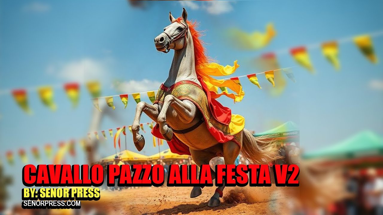 Senor Press - Cavallo Pazzo A La Festa V2 | Sicilian Folk Music - AI