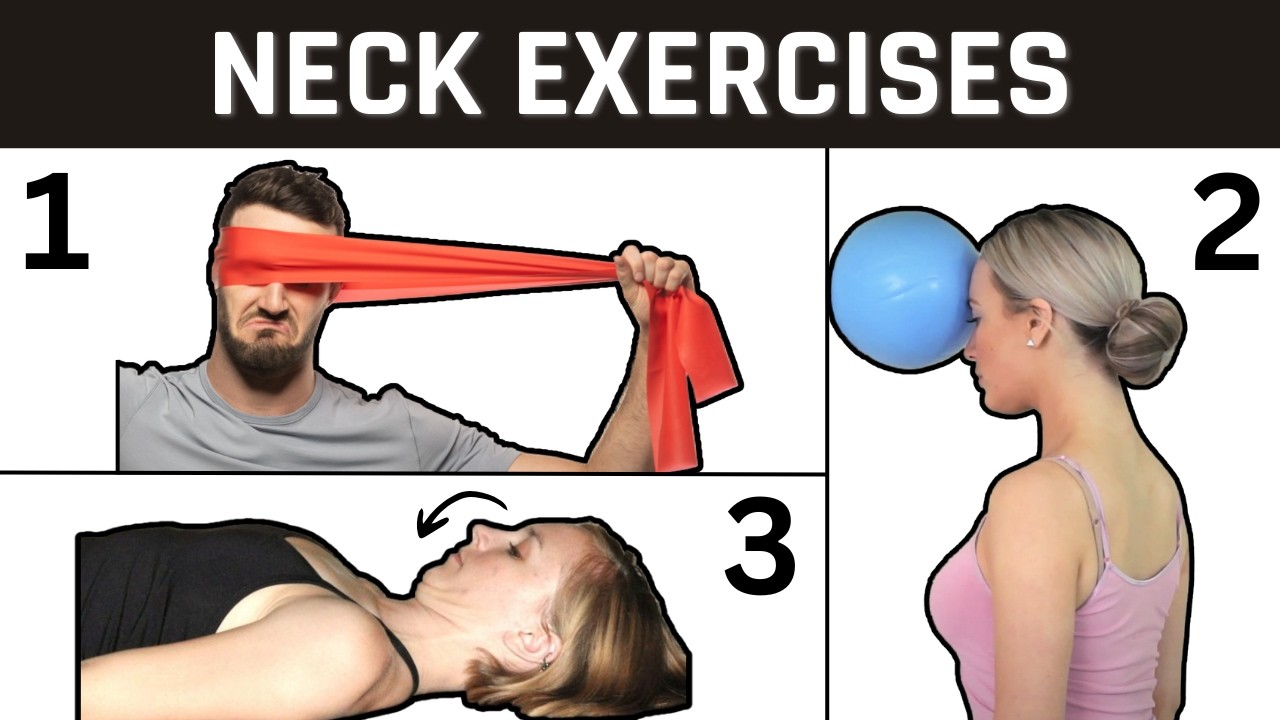 Best Neck Pain Exercises? We tried them all…