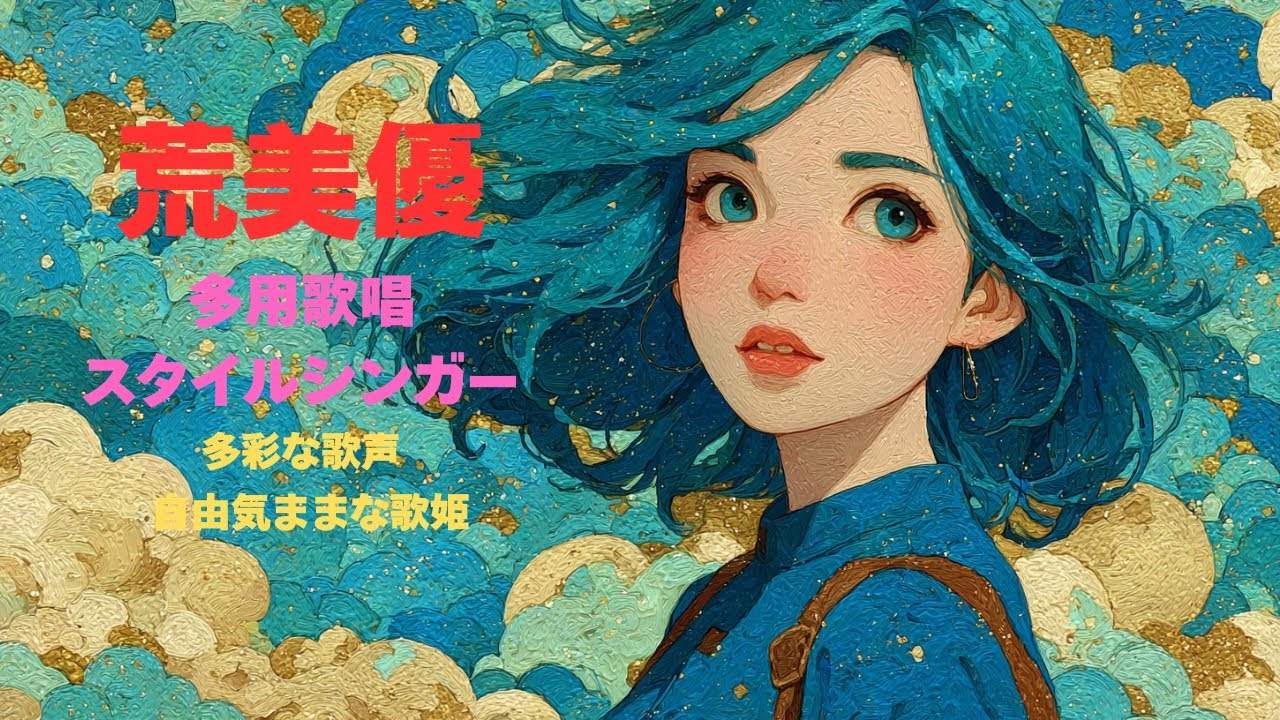 荒美優　多用歌唱スタイルシンガー　４曲収録　無理しないでね　Only You Tonight   天上天下唯我独　Free Like the Clouds
