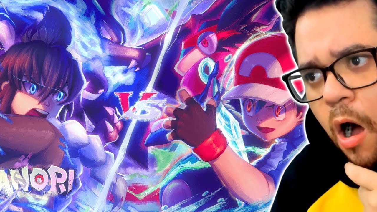 ESTAÇÃO HD reagindo Alain vs Ash (Pokémon) | Ranori ft.‪@Chrono0‬