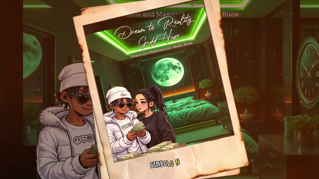 GUDDHAZE - Dream to Reality ( visualizer lyric video )
