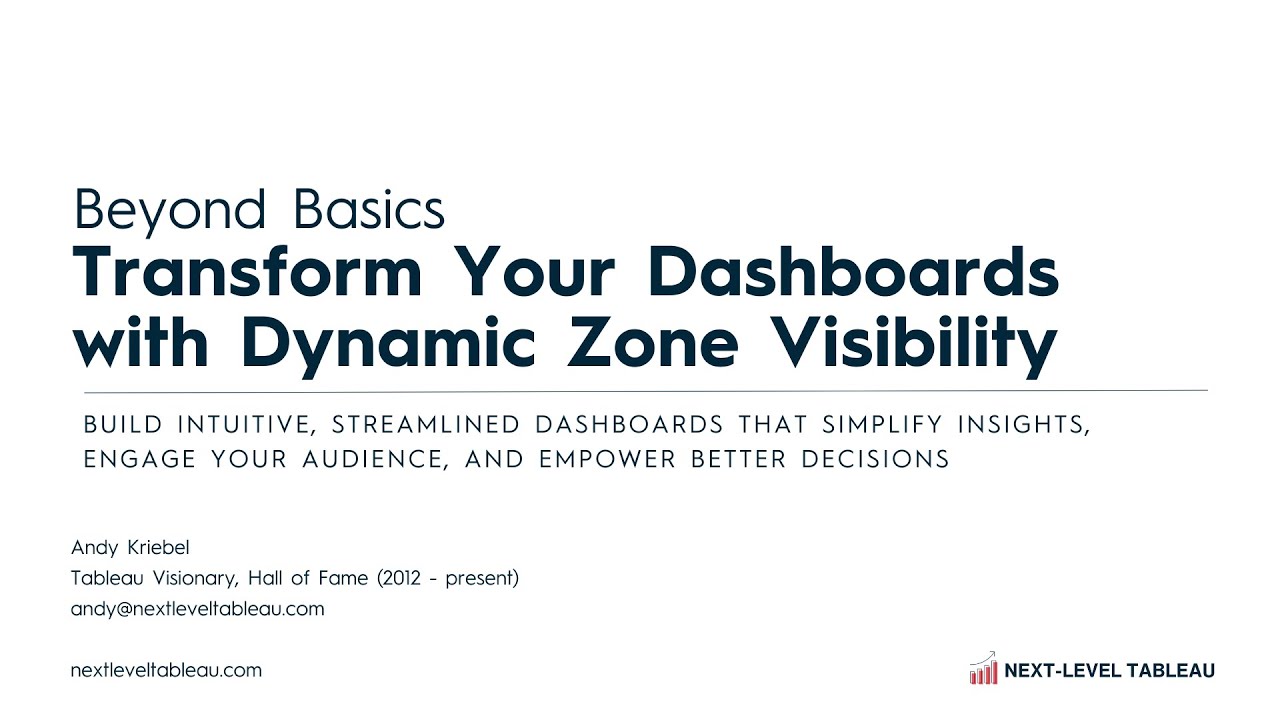 Beyond Basics: Transform Your Dashboards with Dynamic Zone Visibility