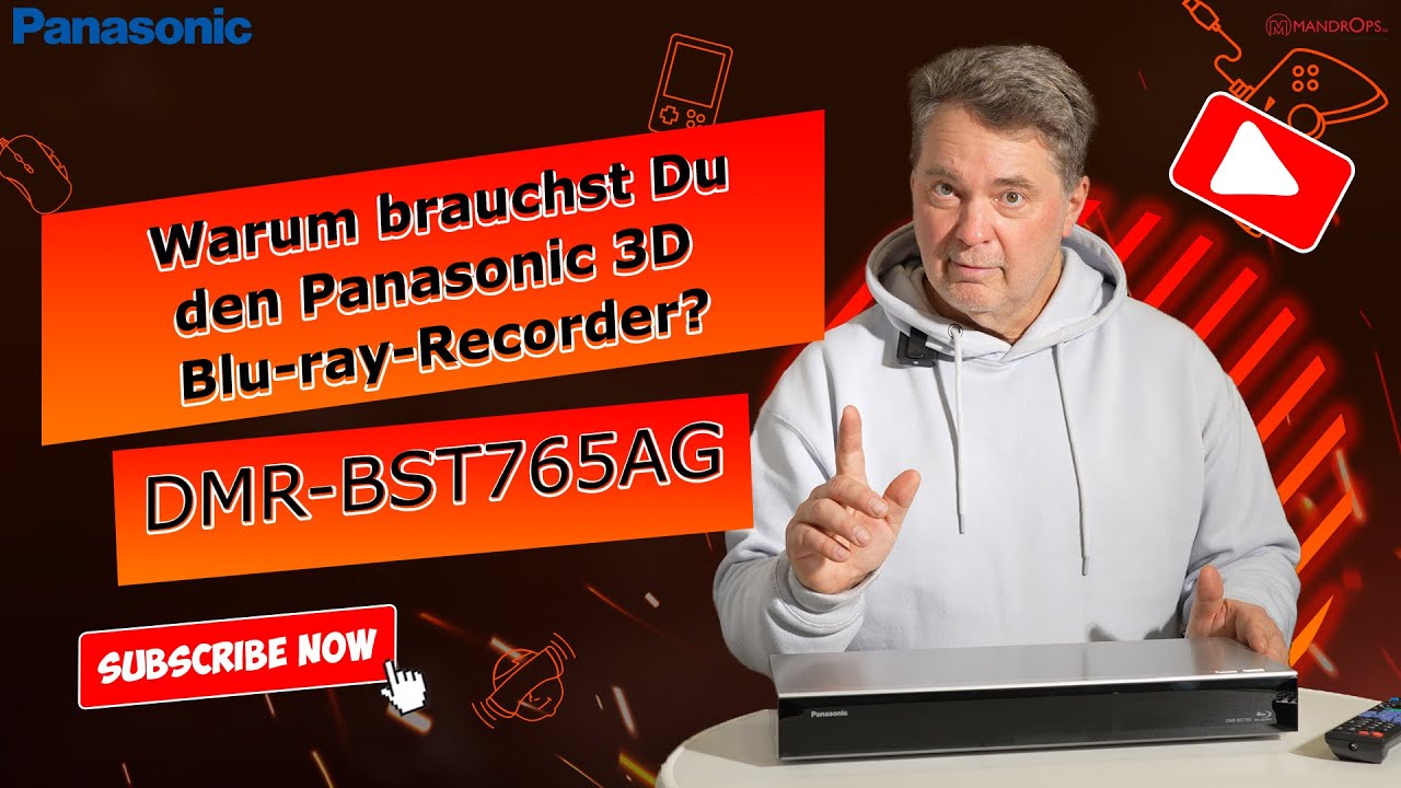 Panasonic DMR-BST765AG 3D Blu-ray-Recorder | Mandrops AG #mandrops #panasonic #carmen