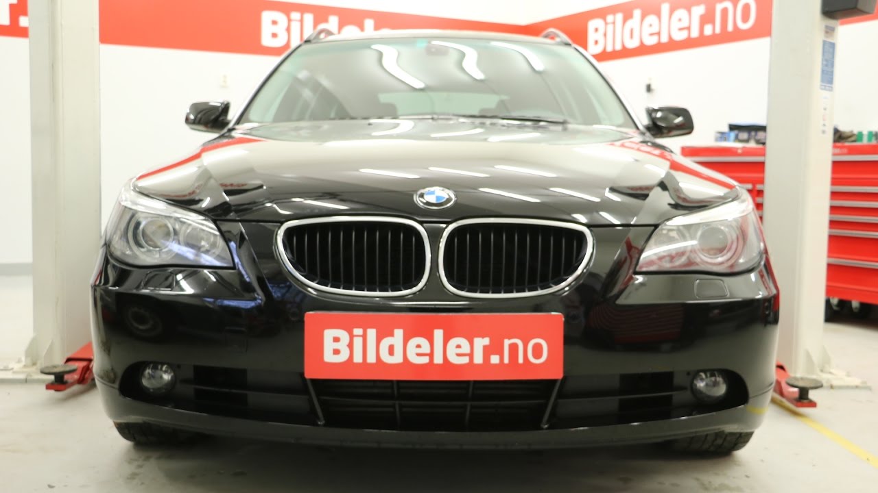 BMW 5-serie: Hvordan bytte støtdemper og fjærbeinslager i forstilling - 2003 til 2010 mod. (E60/E61)