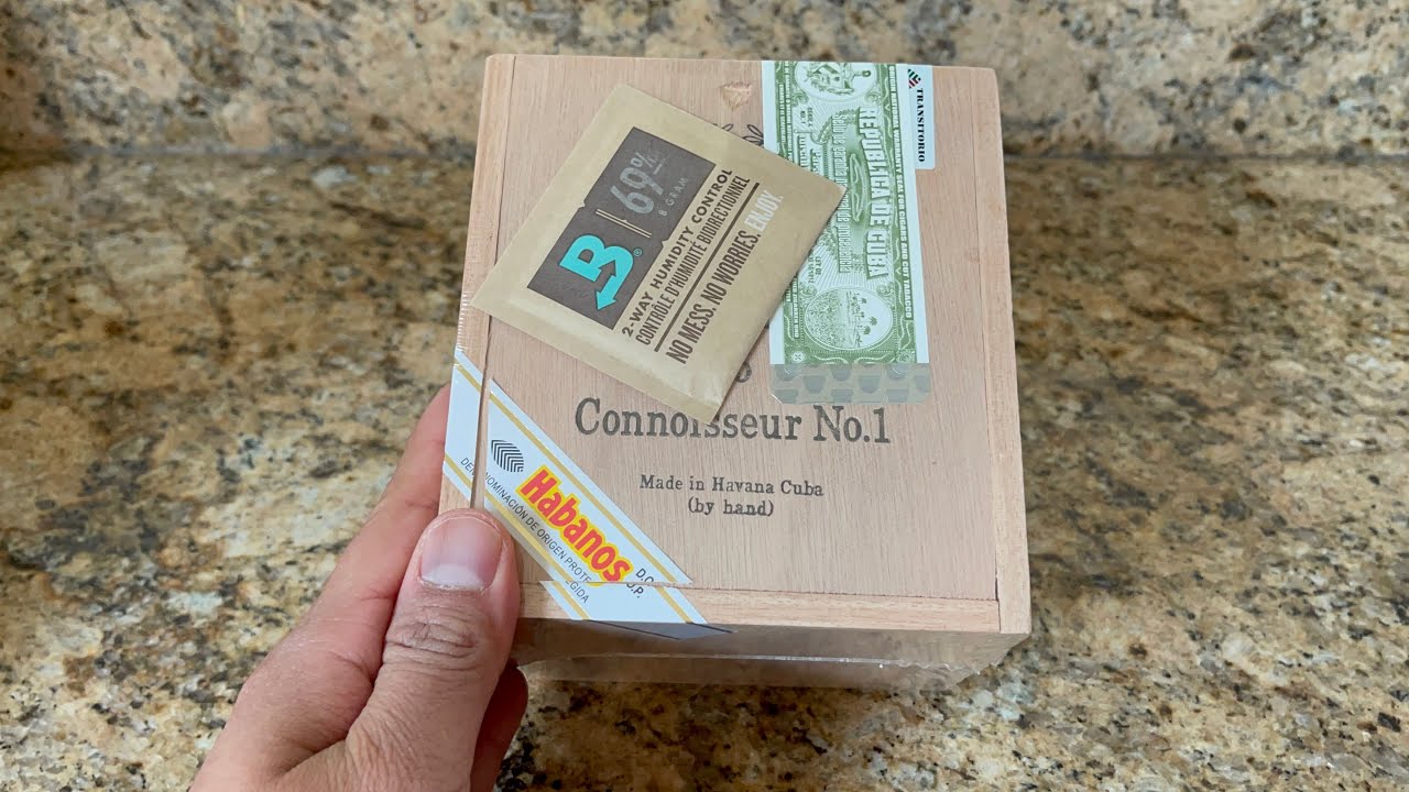 Cuban H. Upmann Connoisseur No.1 Cigar Unboxing Habanos S.A.