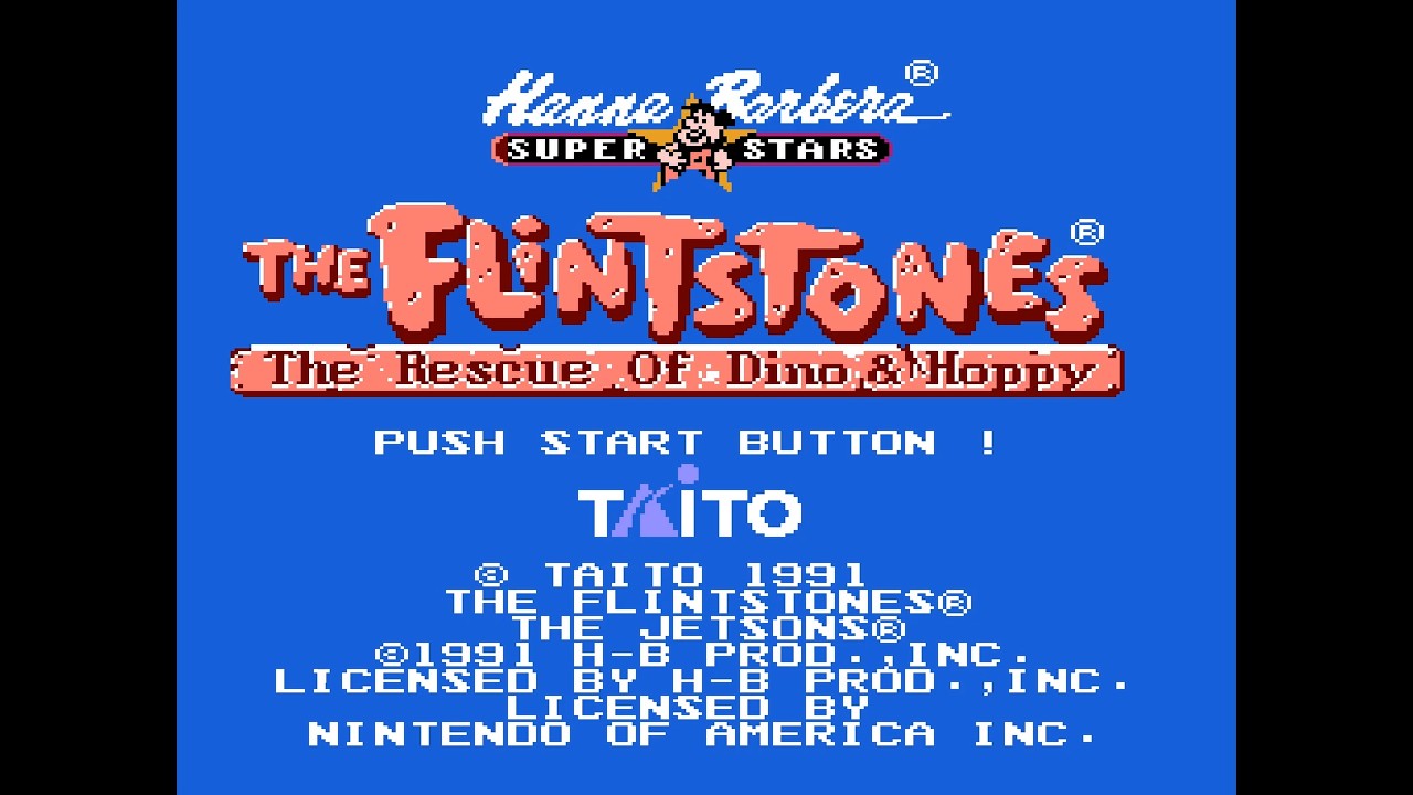 The Flintstones: The Rescue of Dino & Hoppy (No Damage) (All Secrets, Barrels)