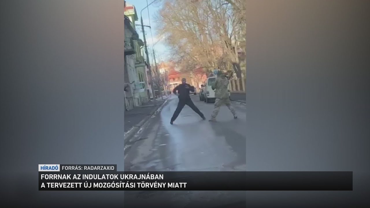 Forrnak az indulatok Ukrajnában a tervezett új mozgósítási törvény miatt