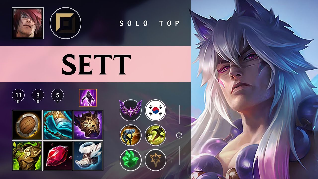 Sett Top vs Riven - KR Master Patch 26.02