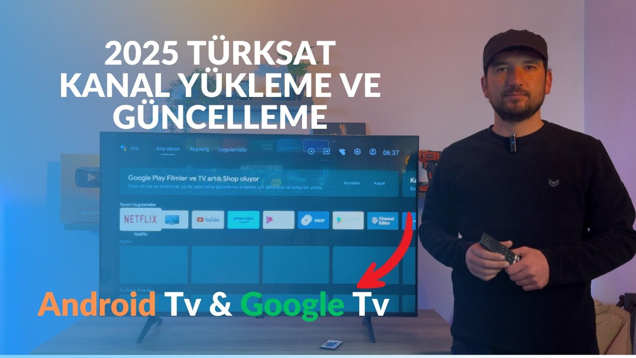Ar&ccedil;elik Android Tv Kanal Arama Nasıl Yapılır