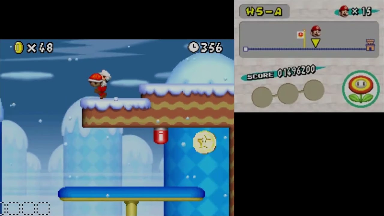 New Super Mario Bros DS - World 5 (Full World)