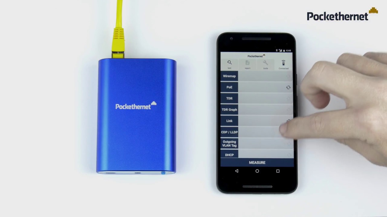 Introducing Pockethernet - Smartphone connected cable tester and Ethernet network analyzer