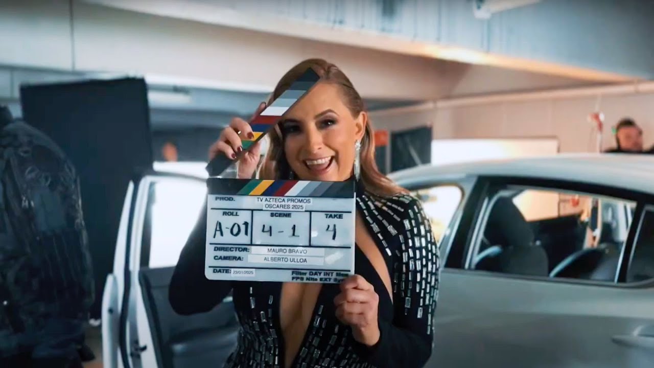 ¡Acción! 🎬 Conoce el detrás de cámaras del promo #ElOscarEsPara