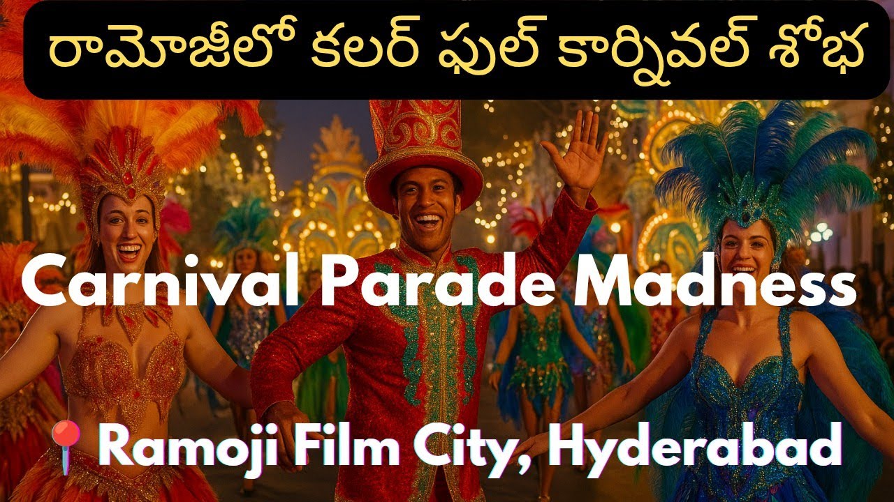 Carnival Parade Madness at Ramoji Film City | రామోజీలో కలర్ ఫుల్ కార్నివల్ శోభ | Hyderabad Vlogs