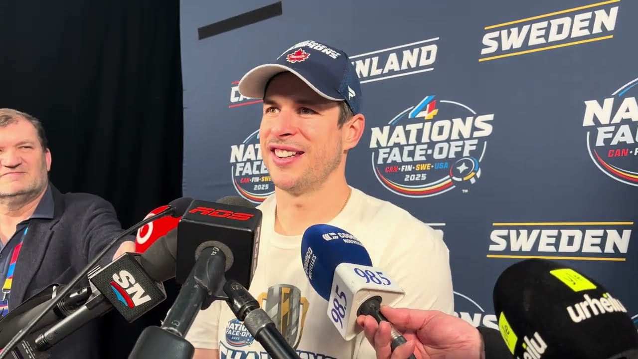 Sidney Crosby on Canada's 4 Nations win over U.S.