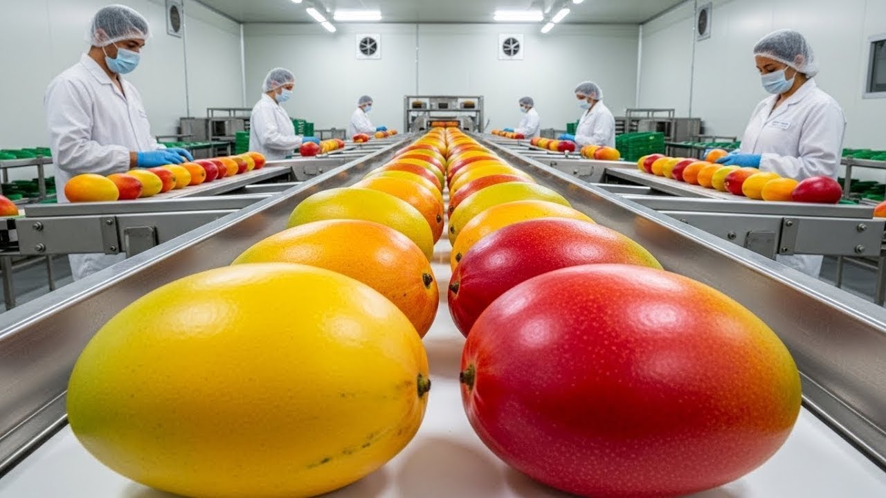 Inside a Dried Mango Factory – How Exotic Mangoes Are Processed & Preserved for Global Export II