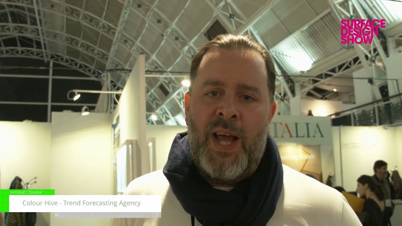[Surface Design Expo 2023] Цветной улей - Прогнозирование тенденций дизайна поверхностей