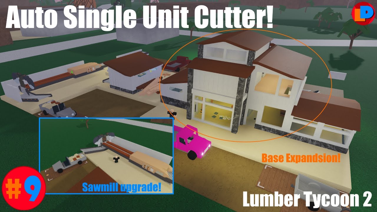 Finished the House & Auto Single Unit Cutter! | #9 | Lumber Tycoon 2