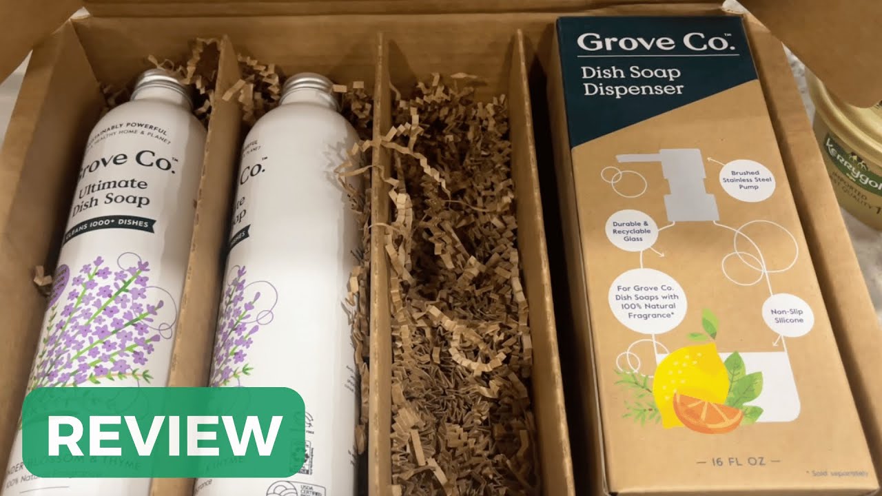 REVIEW: Grove Co. Ultimate Dish Soap Refills