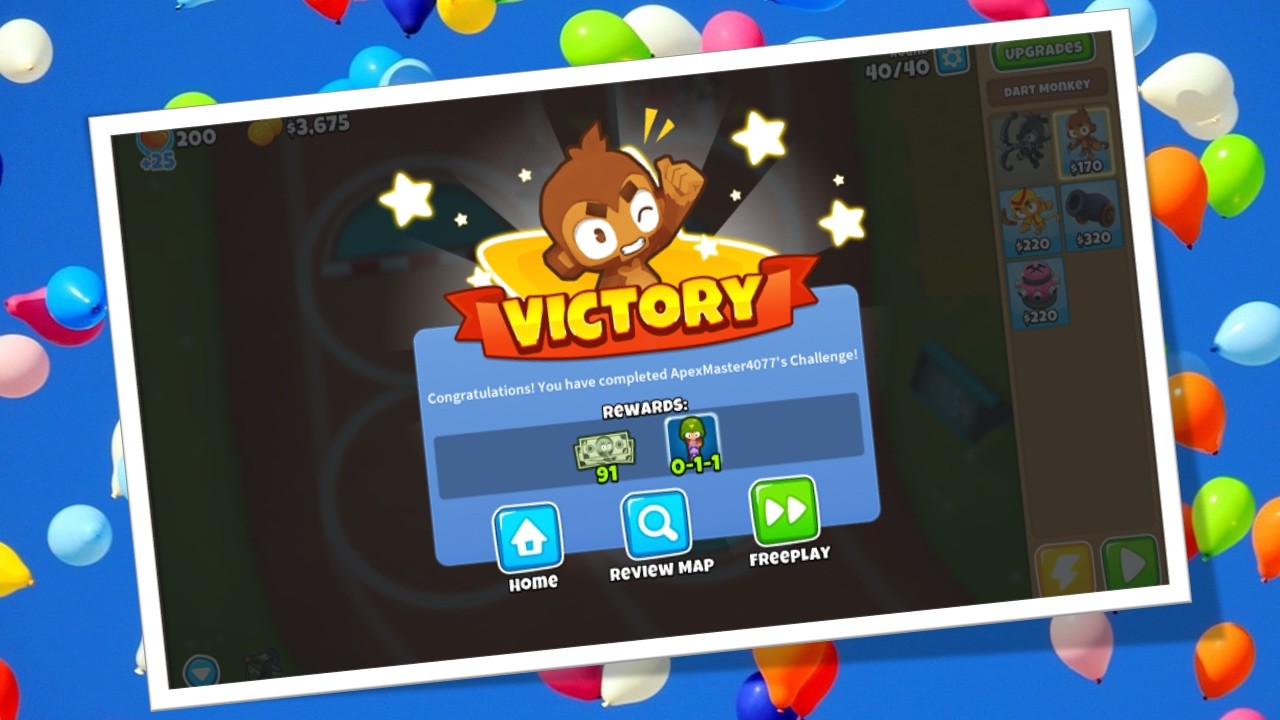 Bloons TD6 - Daily challenge 18/02/26 (WIN)