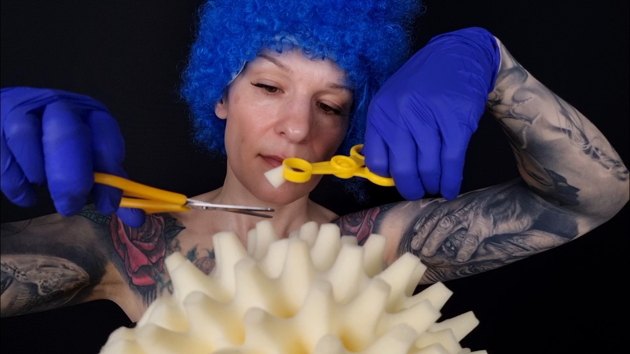 Marge does Bart's Hair | Simpson ASMR