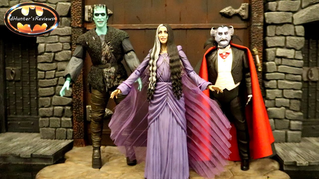 NECA Lily Munster Rob Zombie's The Munsters Action Figure Review & Comparison