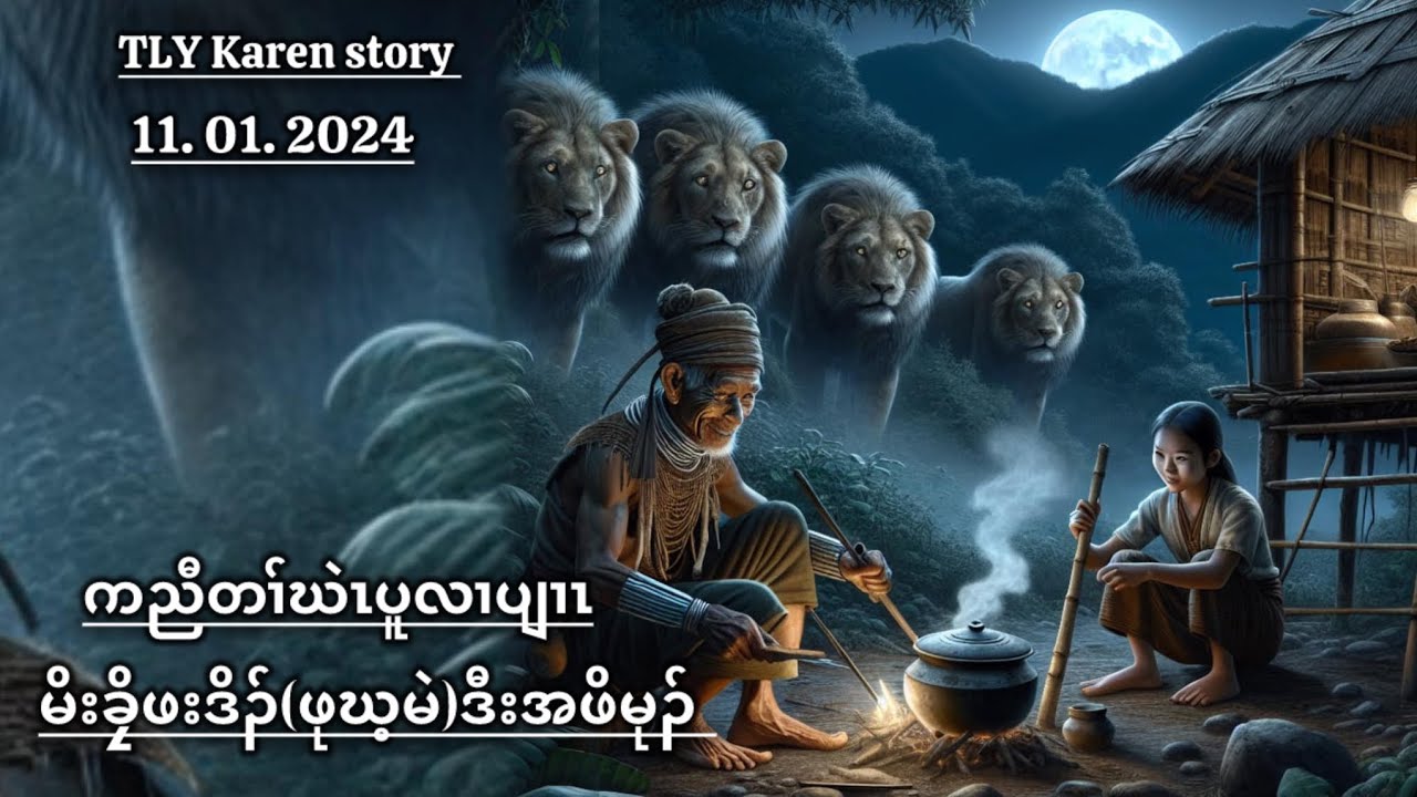 Karen story/မိးဆိဖးဒိၣ်ဖုဃ့မဲဒီးအဖိမုၣ်/11/01/2024