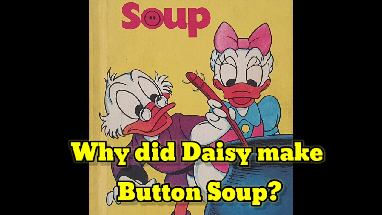 Button Soup, Walt Disney Book,book reading, readalong, ReadAloud, Daddy's reading, Donald,  Scrooge