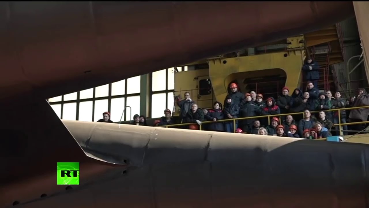 Russian Navy's Largest Sub Designed To Operate Nuclear-Tipped Underwater Drones Set Afloat