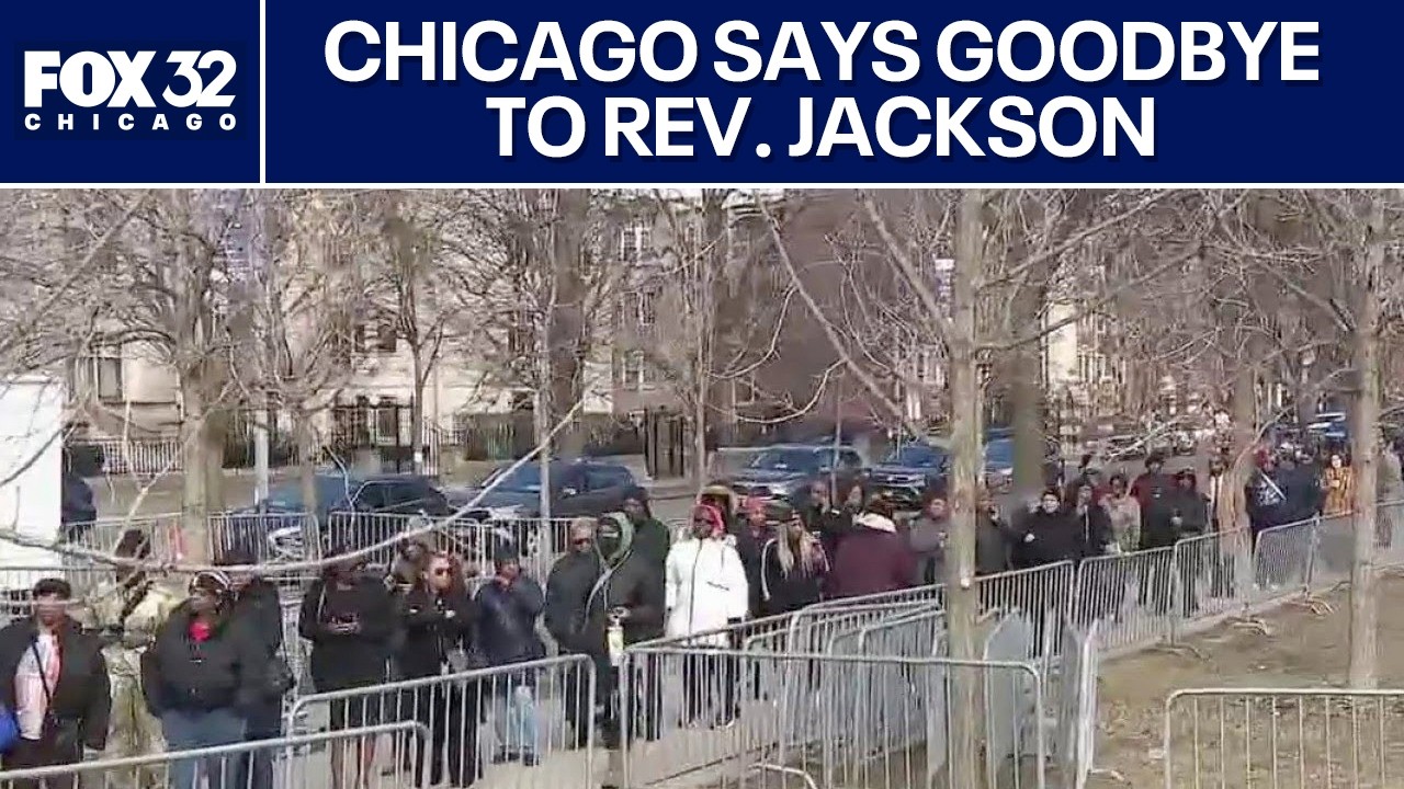 Chicagoans say final goodbyes to Rev. Jesse Jackson