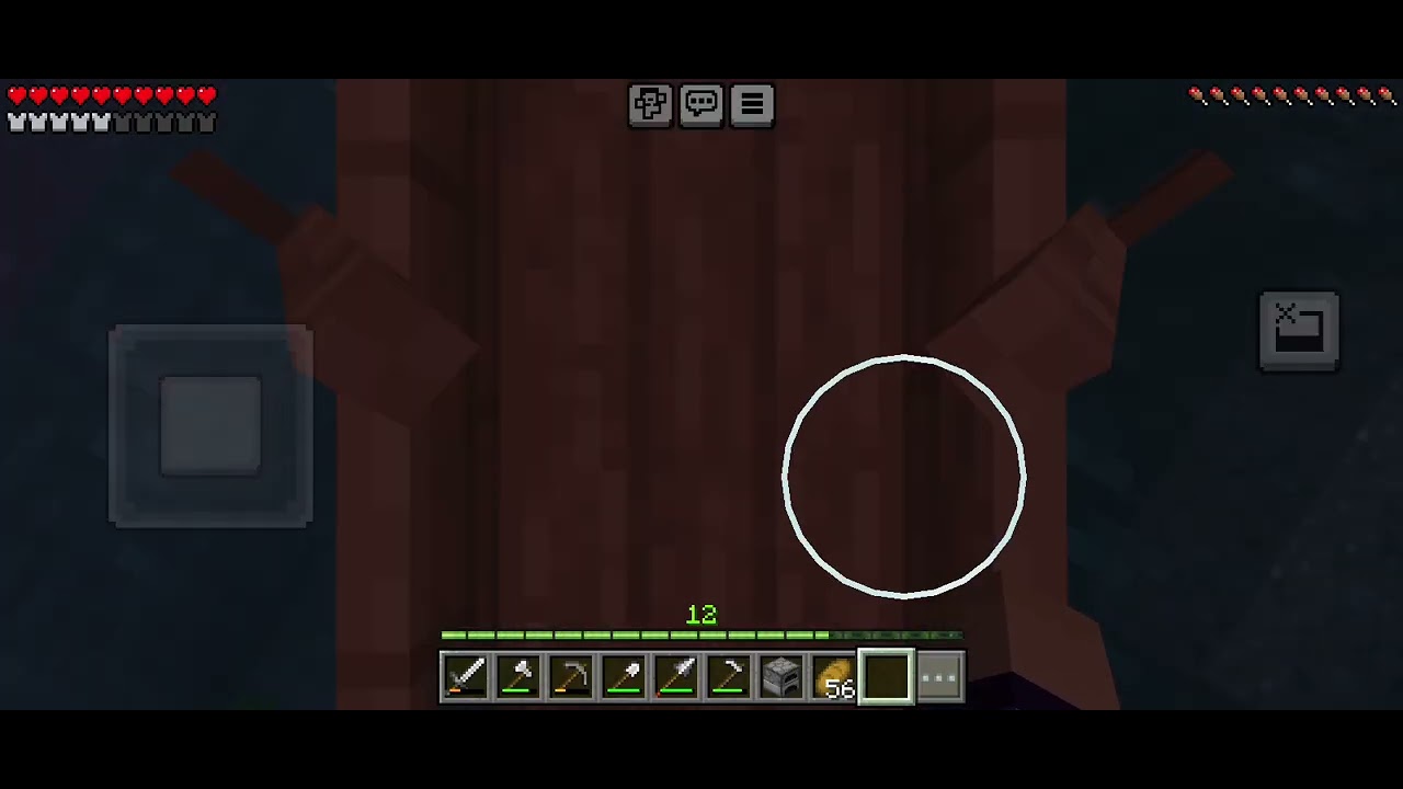 I go to the dessert village in Minecraft#you tube video 