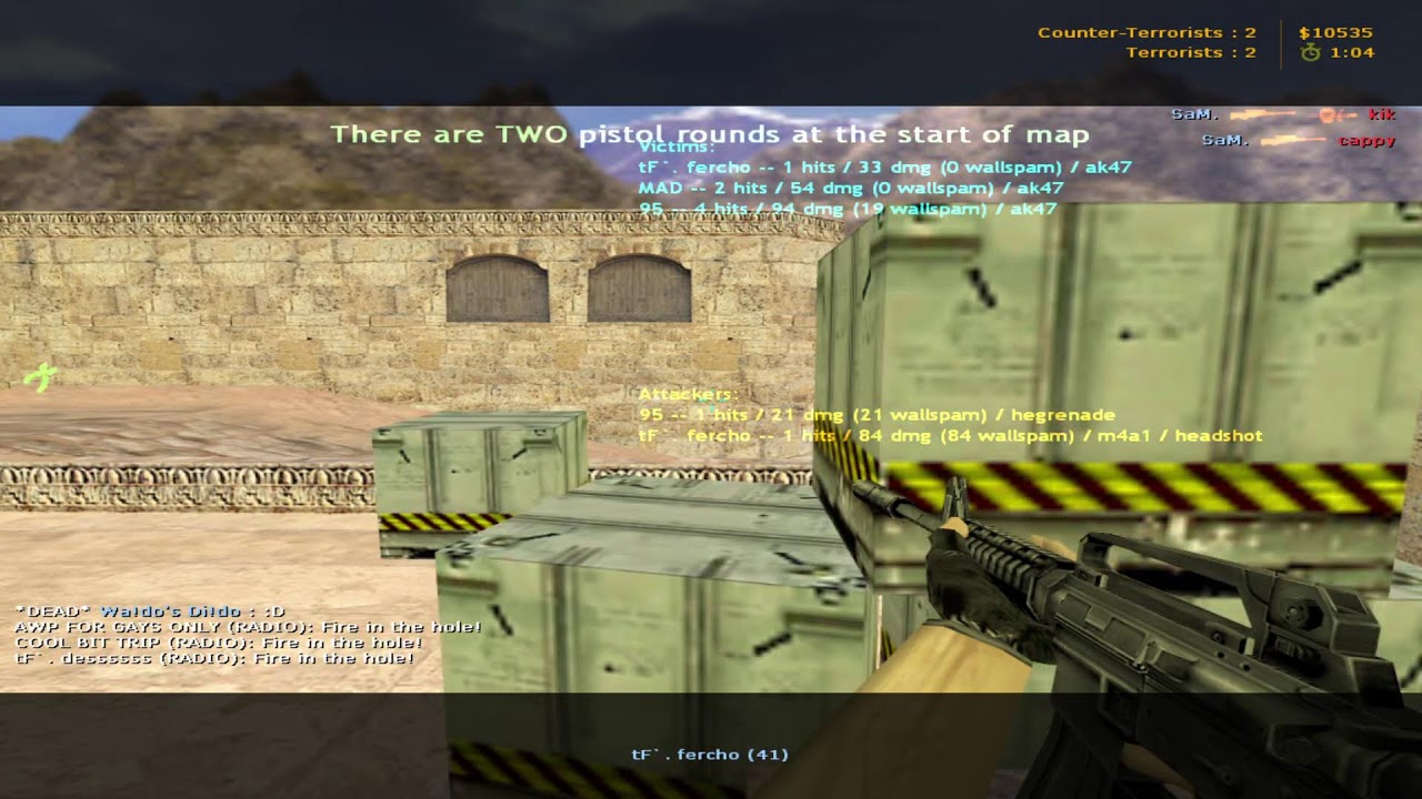 chia counter-strike 1.6 stream