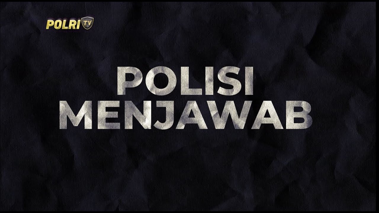 POLISI MENJAWAB EPS 45: RESPONS CEPAT POLRI TANGANI BENCANA SUMATERA 19/12/25 (1/3)