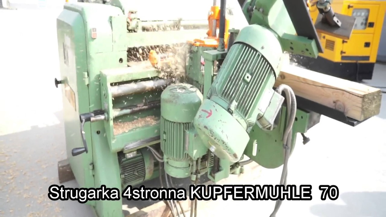 Strugarka 4stronna KUPFERMUHLE 70 * MAR-MASZ maszyny stolarskie