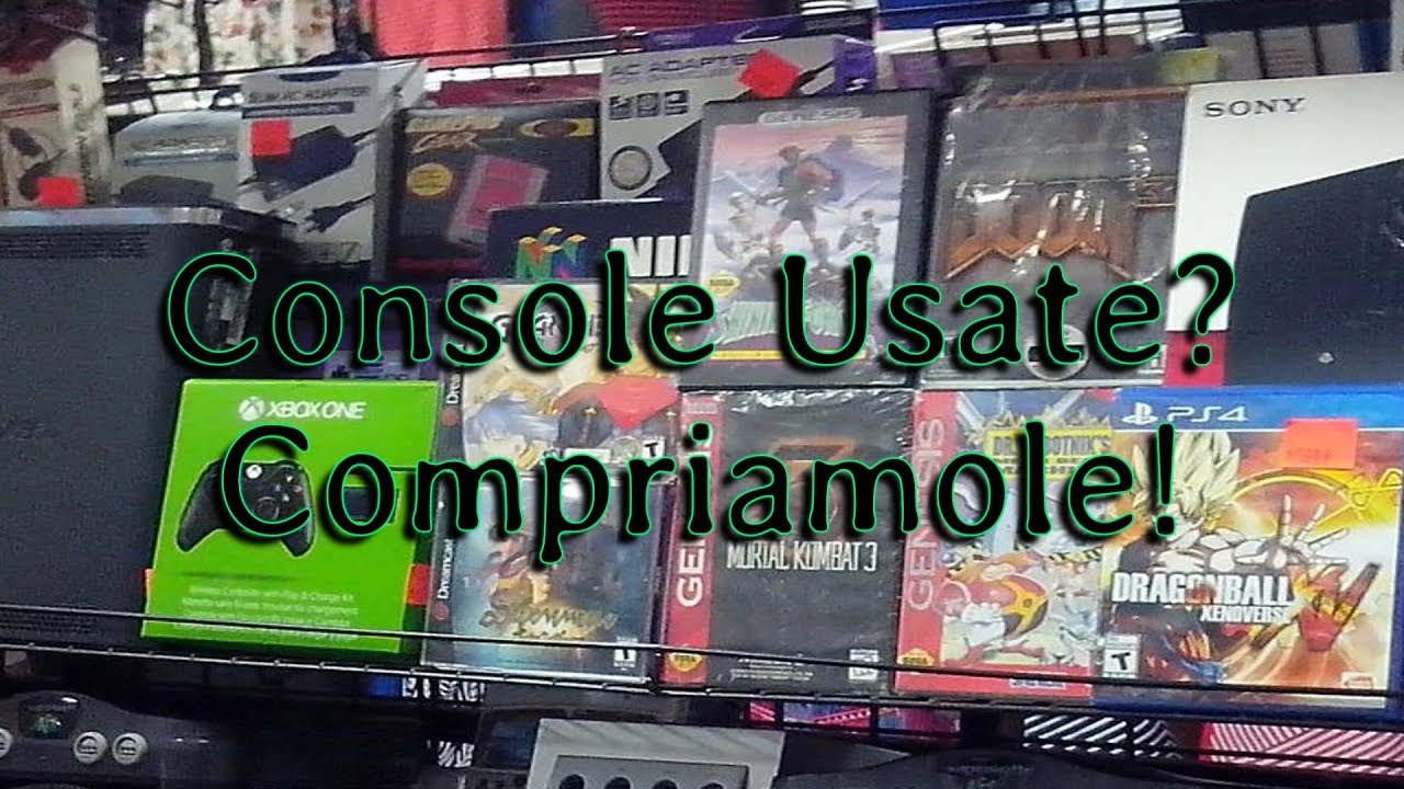 Console Usate? Compriamole! - Usato con Sorpresa