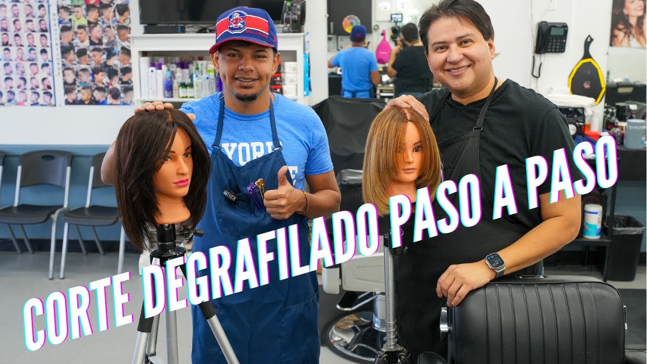 CORTE DEGRAFILADO PASO A PASO