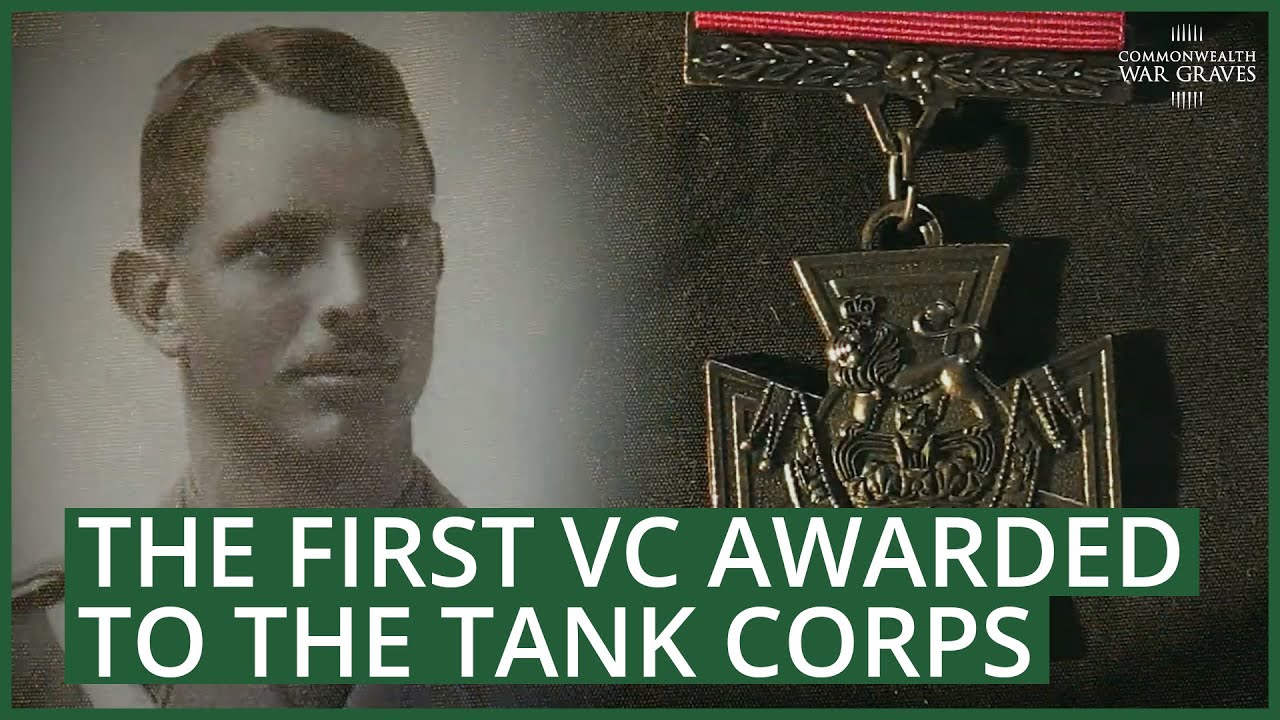 Clement Robertson - the first tank Victoria Cross | Commonwealth War Graves Commission | #CWGC