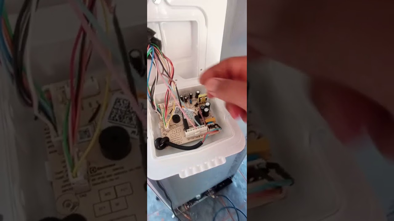 #Troca do compressor inverter # geladeira if43 ! @rickmaq #