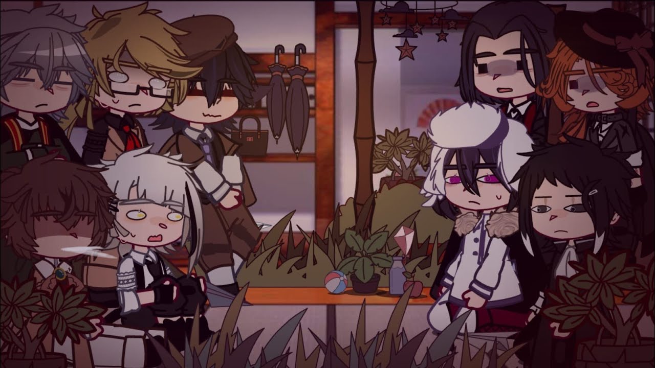 armed detective agency and port mafia (+Fyodor) react to tik tok [bungou stray dogs] - rus/eng part3