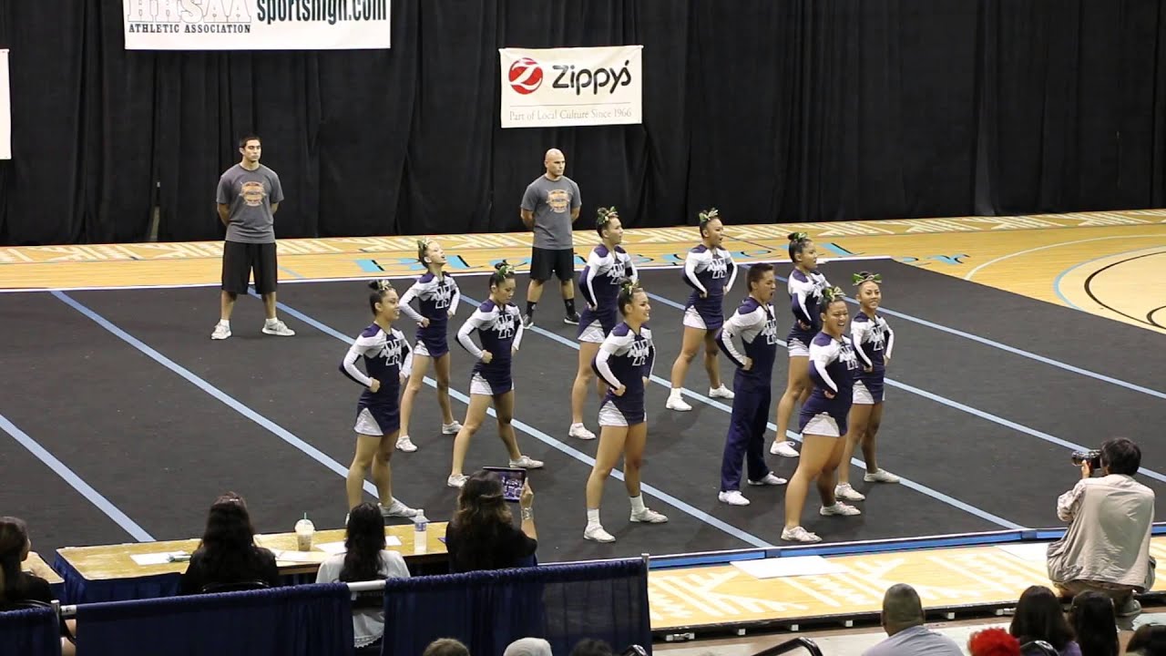 KS Maui Cheerleaders State Championship Performance