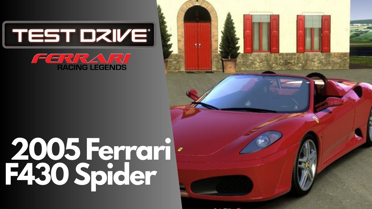Test Drive Ferrari Racing Legends | 2005 Ferrari F430 Spider [4K GAMEPLAY]
