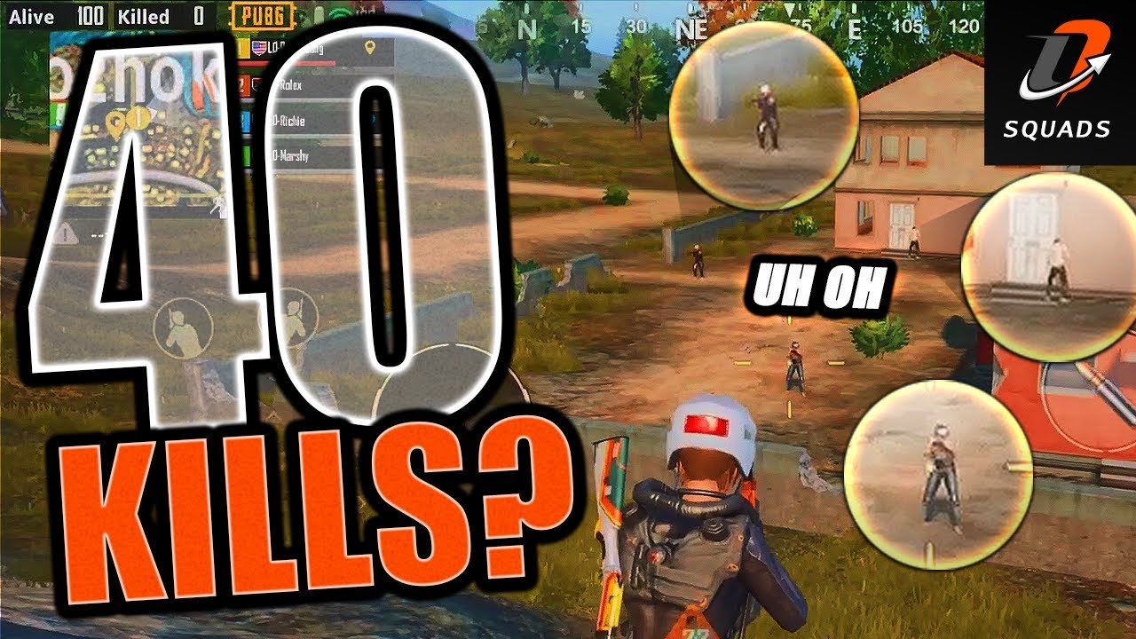 GOING FOR THE 40-BOMB - LIGHTS OUT SQUADS - PUBG Mobile