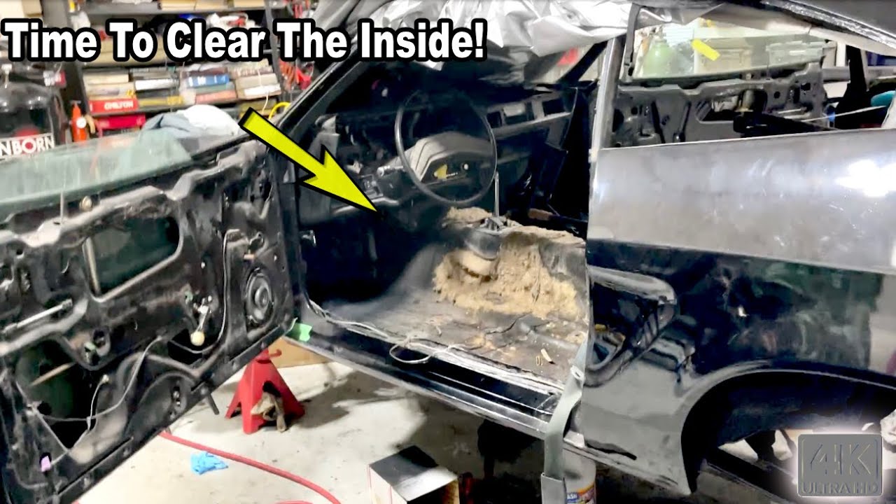 Prepping The Black Mustang Cobra II For Reassembly! It's Time To Get Busy!
