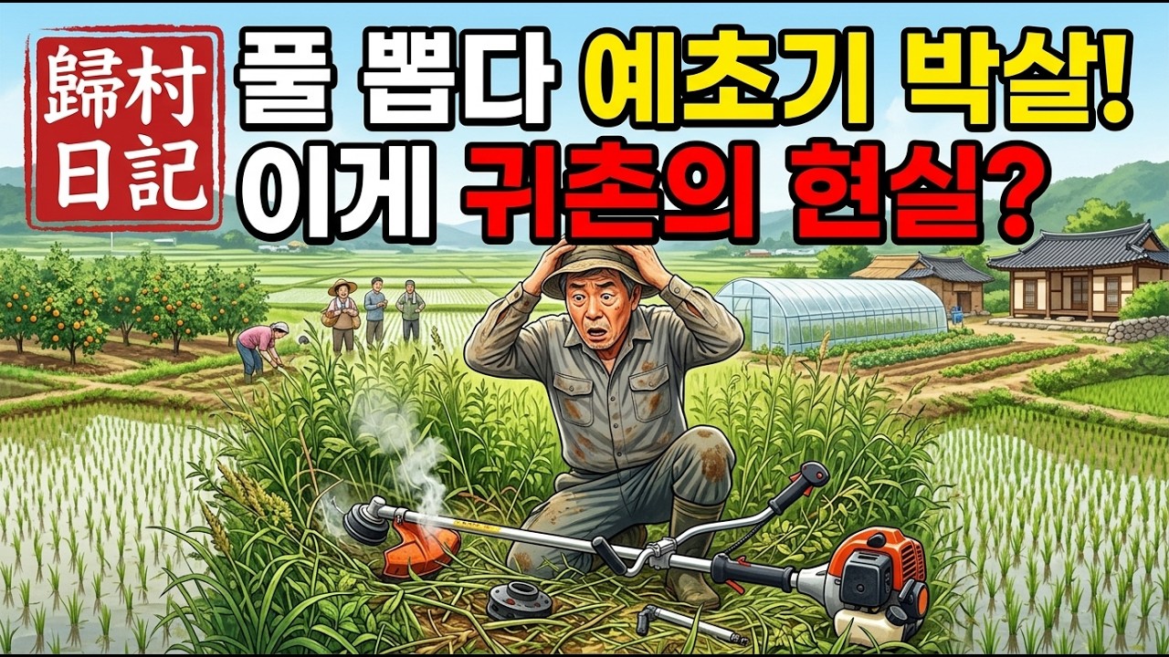 귀촌 후 가장 먼저 포기하게 되는 기대ㅣ귀촌 마주하기