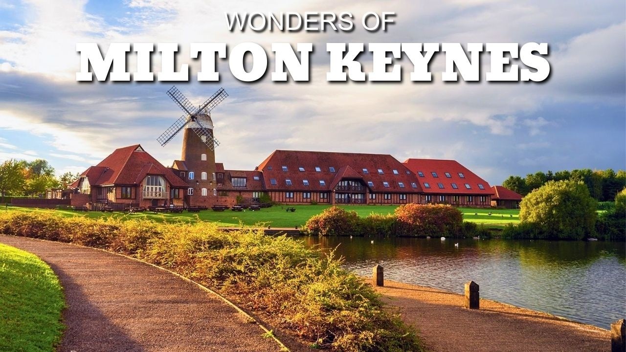 Wonders of Milton Keynes | The City of The Future in The Heart of England | Travel 4K