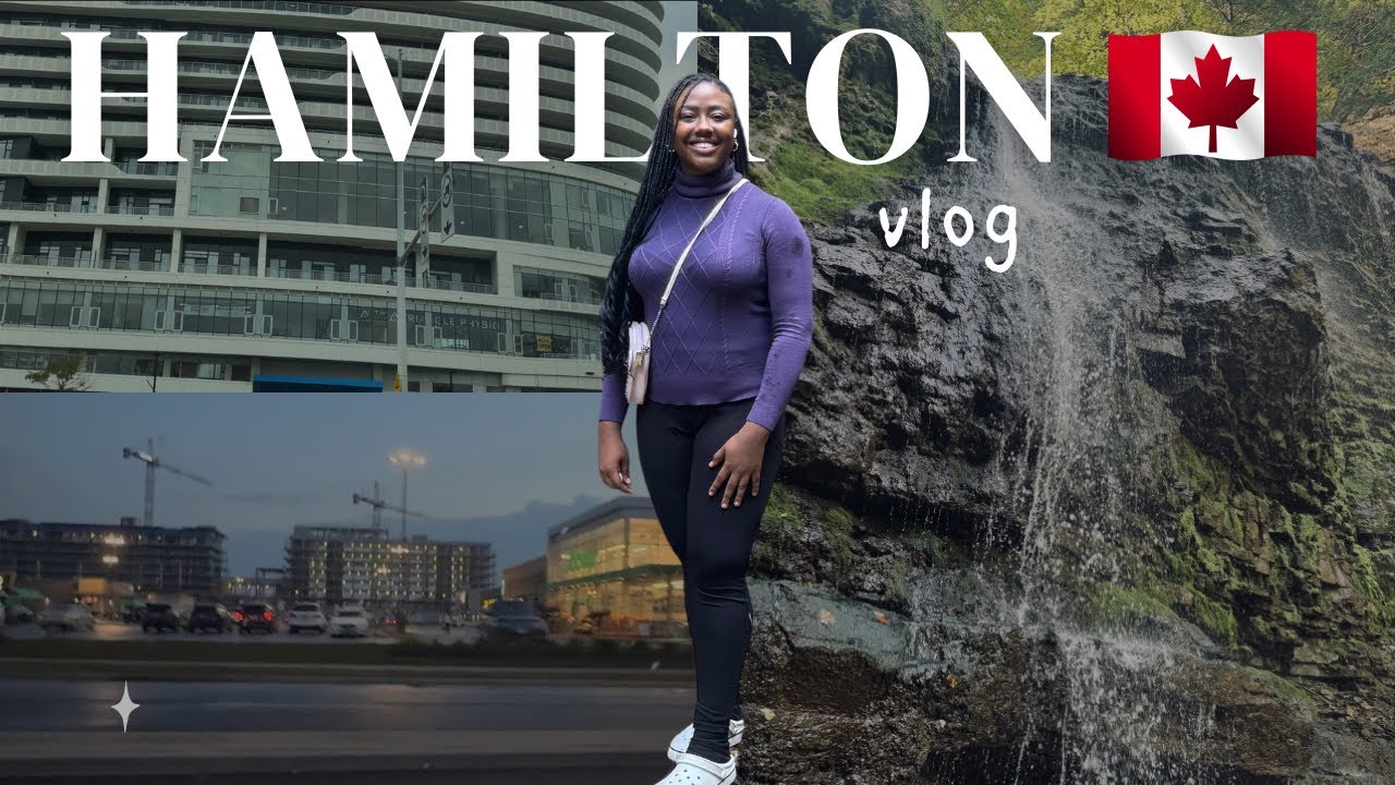 A day in my life in Canada🇨🇦: Road trip| Two cities in one day + African Restaurant, Arcade & more…💜