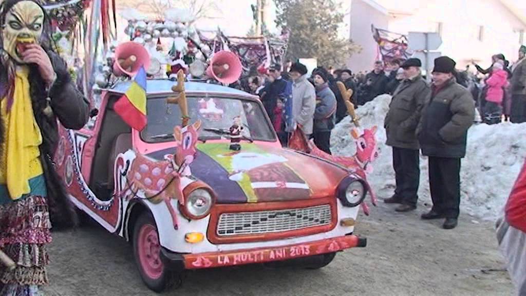 Unchesii din Paunesti (Mascatii din Paunesti, Vrancea, ianuarie 2013)