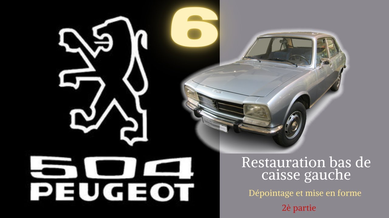 Bas de caisse gauche 504 - 2è partie