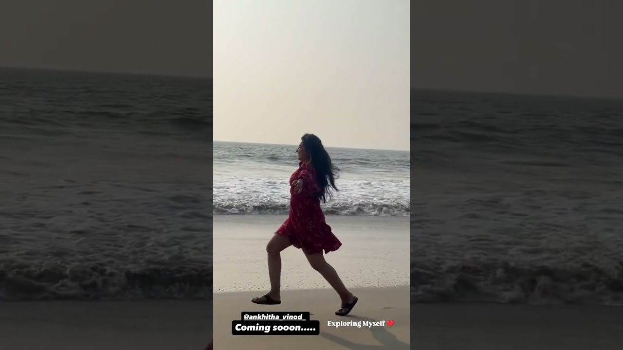 Mallu serial actress Ankhitha Vinod latest photoshoot video 
