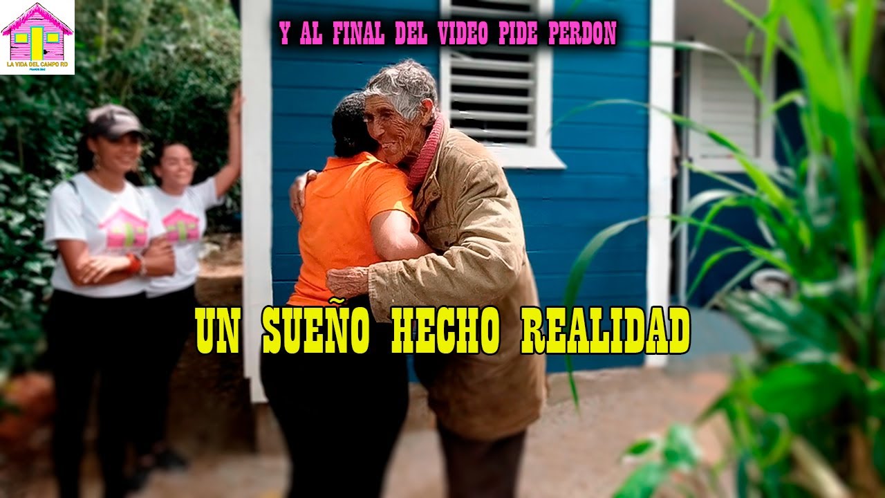 ENTREGAN CASA A LOLO EN MANABAO JOMPEAME,LA VIDA DEL CAMPO RD Y TODOS LOS COLABORADORES