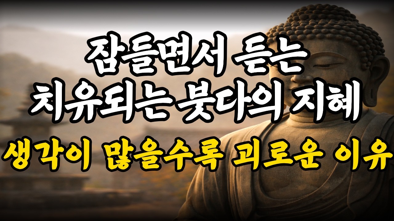 걱정에서 벗어나는 길ㅣ붓다의 지혜 | 생각이 많아도 마음이 편해지는 이유 | 노후의 불안을 잠재우는 방법ㅣ오디오북ㅣ삶의지혜ㅣ법륜ㅣ불교 철학ㅣ석가모니ㅣ낭독ㅣ부처님말씀ㅣ법정